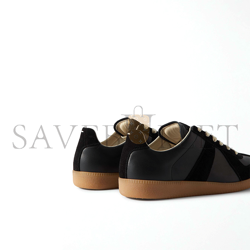 ma*s*n Ma*i*la replica leather and suede sneakers s57ws0236p1895